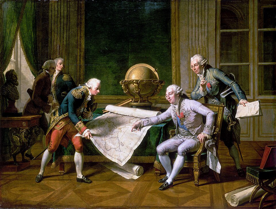 Louis XVI et La Pérouse (Monsiau)