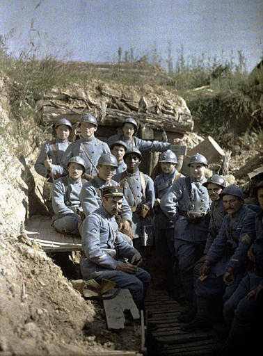 Verdun — les poilus
